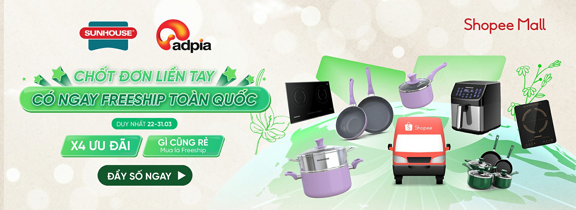 ĐẨY SỐ AFFILIATE CỰC MÊ CÙNG SUNHOUSE