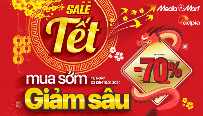 [MEDIMART] Sale Tết - Mua sớm giảm sâu