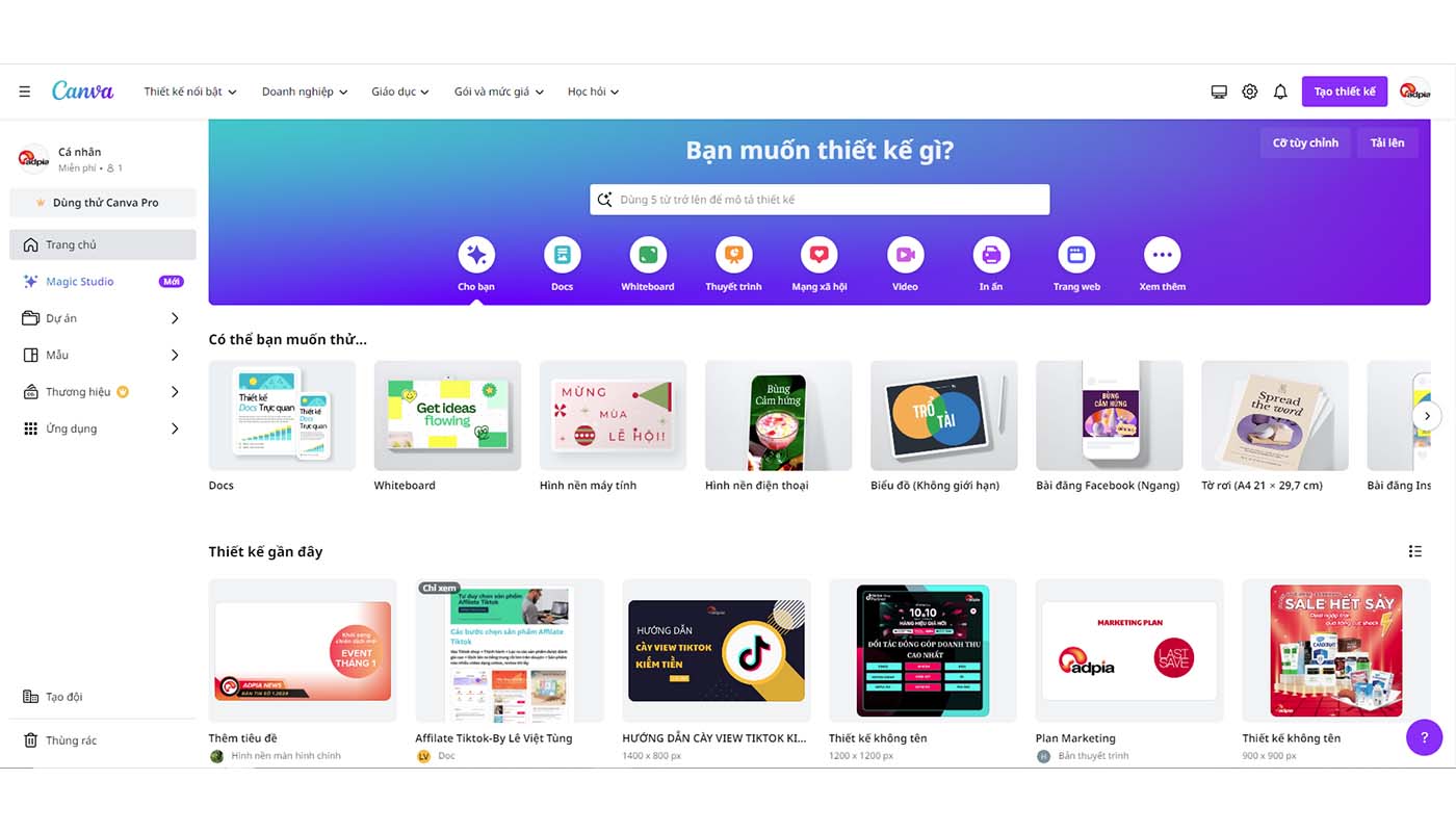 hướng dẫn kiếm tiền tr&ecirc;n Canva