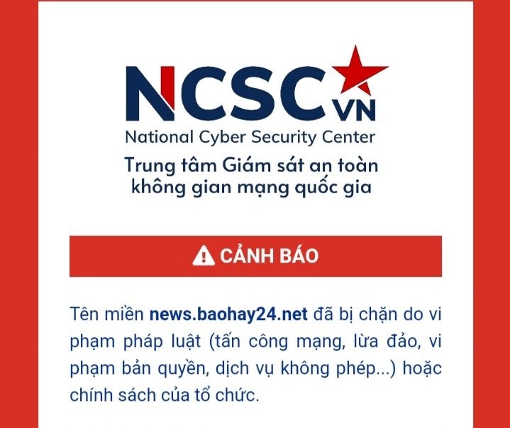 App b&aacute;o hay 24h bị chặn ở việt nam
