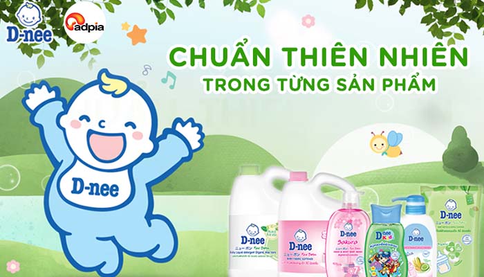 Nước giặt đồ cho trẻ sơ sinh Dnee