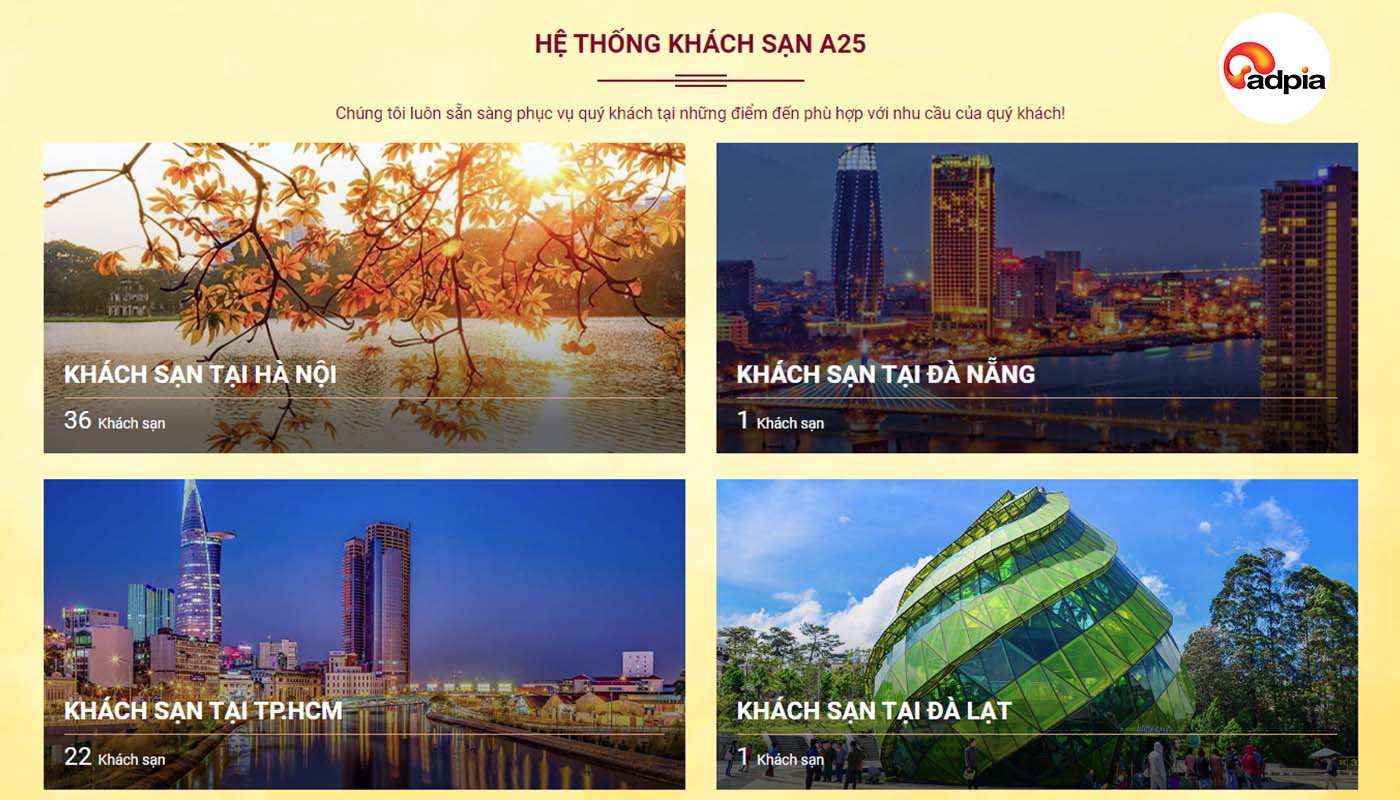 Hệ thống khách sạn A25 Hotel