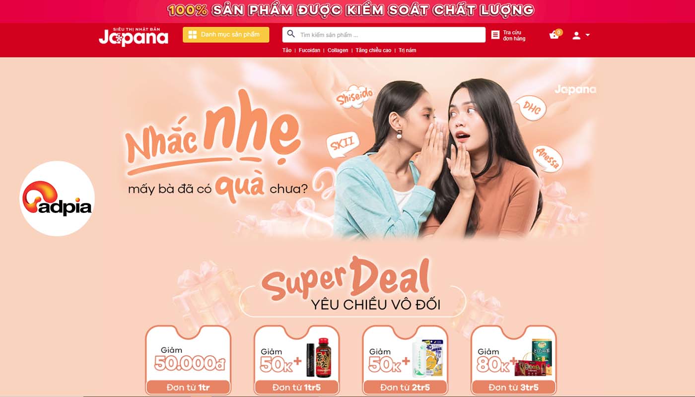 Những món quà tặng ngày quốc tế phụ nữ 8/3 Japana