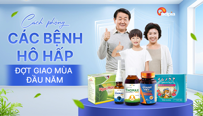 Cách phòng các bệnh hô hấp đợt giao mùa đầu năm cho người cao tuổi và trẻ nhỏ