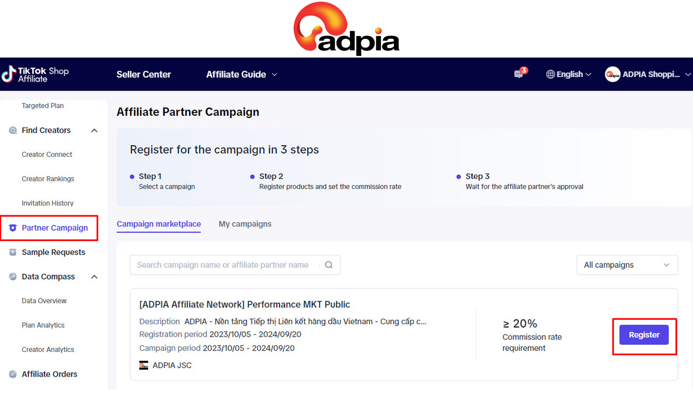 Tiktok affiliate partner Tiktok affiliate partner