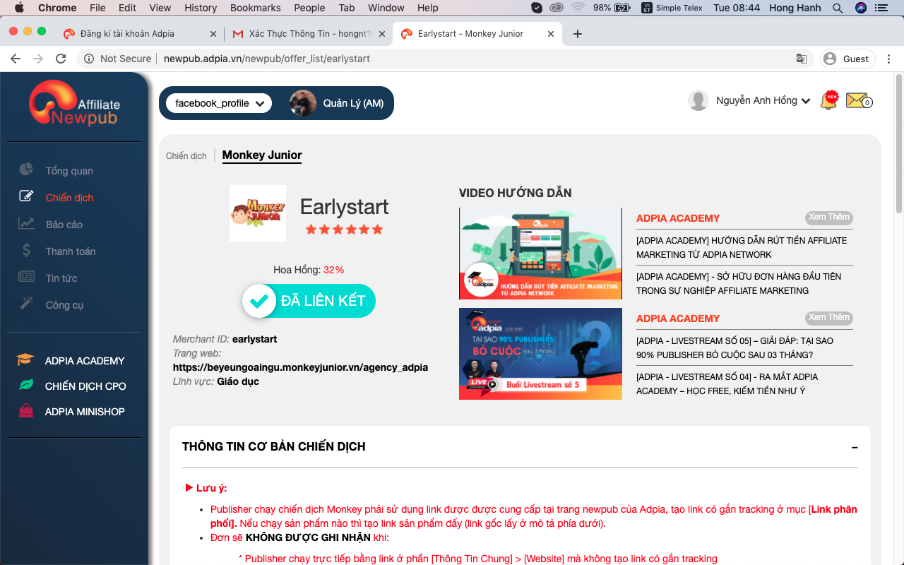 Hướng dẫn làm affiliate marketing cho người mới bắt đầu