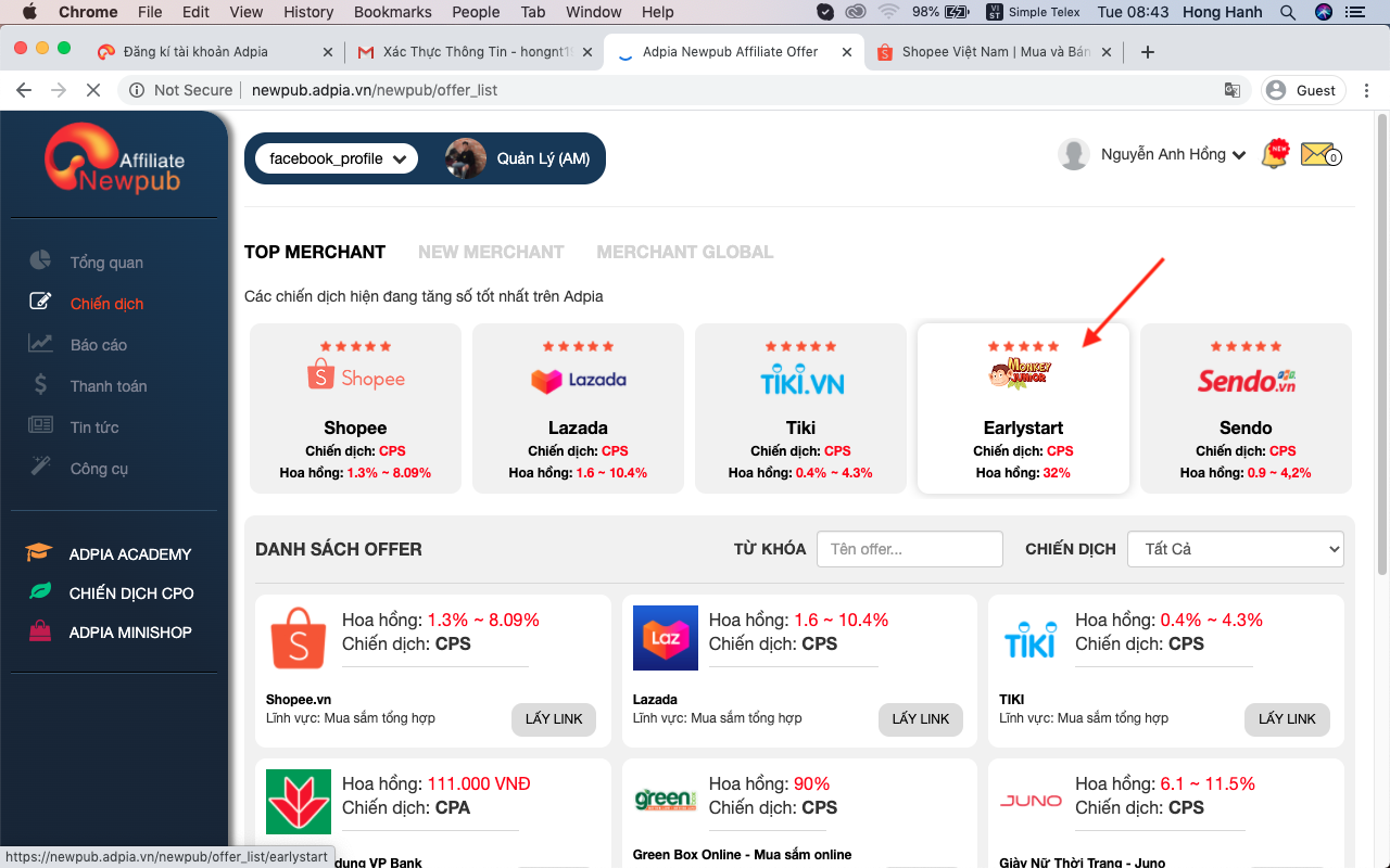 Hướng dẫn làm affiliate marketing cho người mới bắt đầu