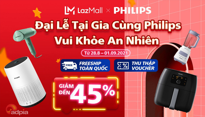 [LAZADA] LƯƠNG ĐÃ VỀ - QUẨY CỰC CĂNG VỚI PHILIPS | 28.08 - 01.09
