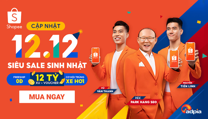 [SHOPEE] CẬP NHẬT 12.12 SHOPEE - SIÊU SALE SINH NHẬT