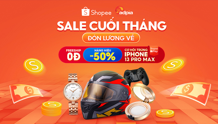 [SHOPEE] SALE CUỐI THÁNG ĐÓN LƯƠNG VỀ 25.02 - 28.02