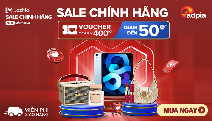 [LAZADA] LAZMALL - DEAL NGON KHÓ CƯỠNG