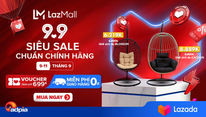[LAZADA] SĂN SALE TẠI GIA – VUI DEAL CỰC ĐÃ!