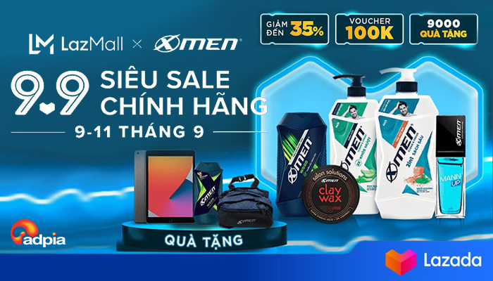 [LAZADA] 9.9 SIÊU SALE CHÍNH HÃNG - SĂN SALE GIỜ VÀNG - TẶNG NGÀN ƯU ĐÃI CÙNG XMEN