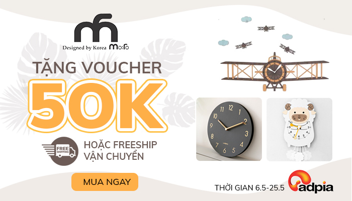 [MOROVINA] TẶNG VOUCHER 50K HOẶC MIỄN PHÍ VẬN CHUYỂN KHI MUA HÀNG