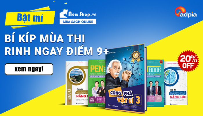 [NEWSHOP] BÍ KÍP MÙA THI RINH NGAY ĐIỂM 9+