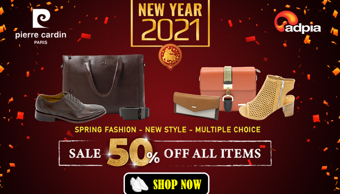 [PIERRE CARDIN] NEW YEAR 2021: SALES OFF UP TO 50%
