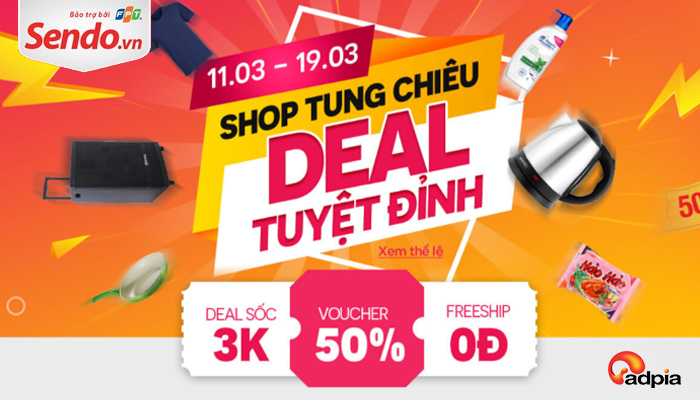[SENDO] SHOP TUNG CHIÊU - DEAL TUYỆT ĐỈNH