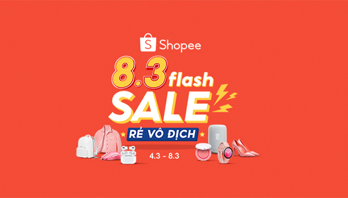 [SHOPEE ] "8.3 FLASH SALE RẺ VÔ ĐỊCH" THÊM VOUCHER DÀNH CHO BẠN