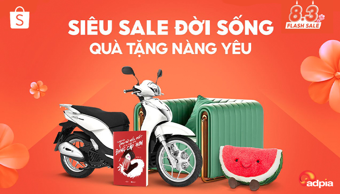 [SHOPEE] SIÊU SALE ĐỜI SỐNG - QUÀ TẶNG NÀNG YÊU