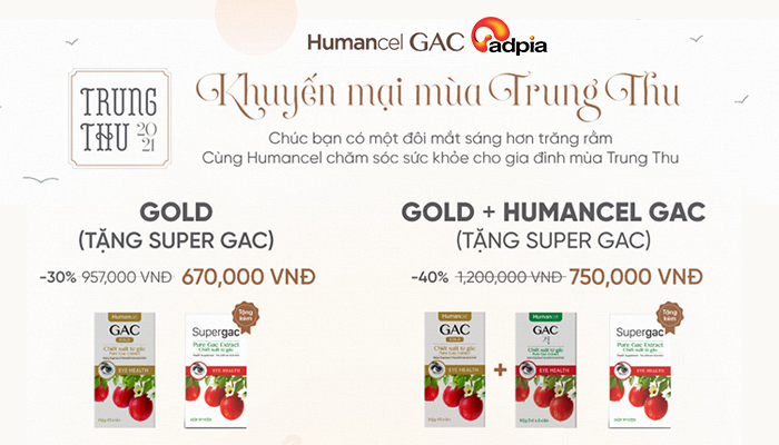 [SUPERGAC] SIÊU SALE MÙA TRĂNG - MUA 1 SUPERGAC GOLD TẶNG 1 SUPERGAC