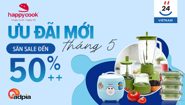 [YES24] HAPPY COOK BẾP ĐỎ VẠN MÓN NGON
