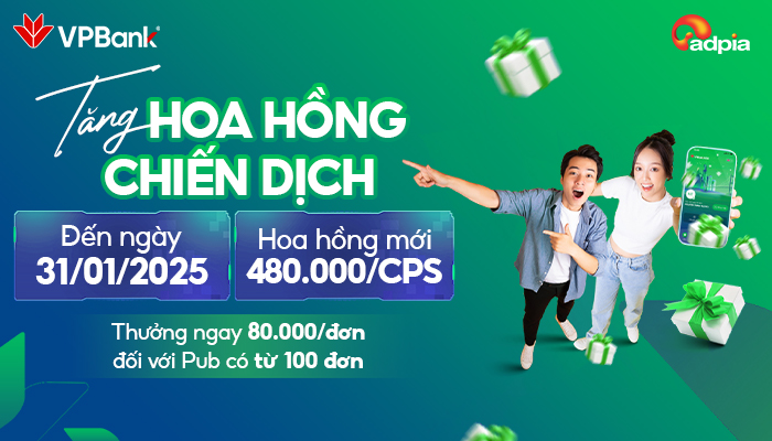 [VPBANK] Thay đổi hoa hồng chiến dịch