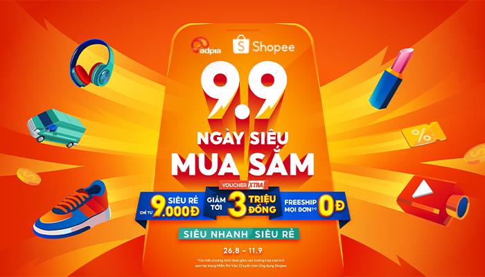 [SHOPEE] 9.9 Ngày siêu mua sắm