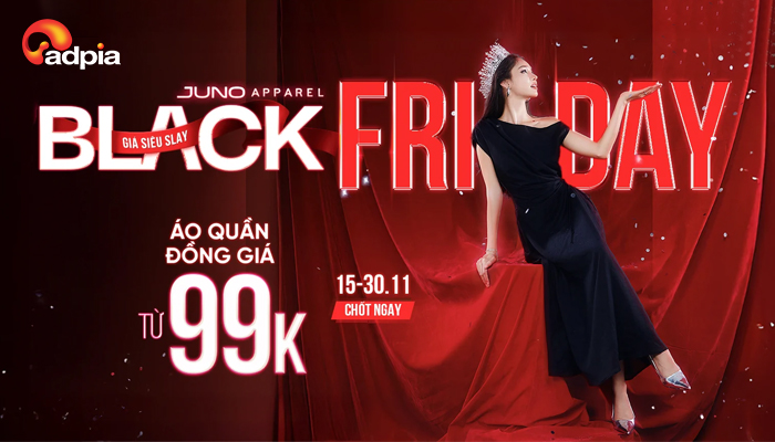 [JUNO] Siêu sale đồng giá Black Friday