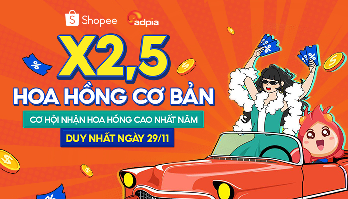 [SHOPEE] Hoa hồng chạm đỉnh - Bùng nổ mua sắm lớn nhất năm