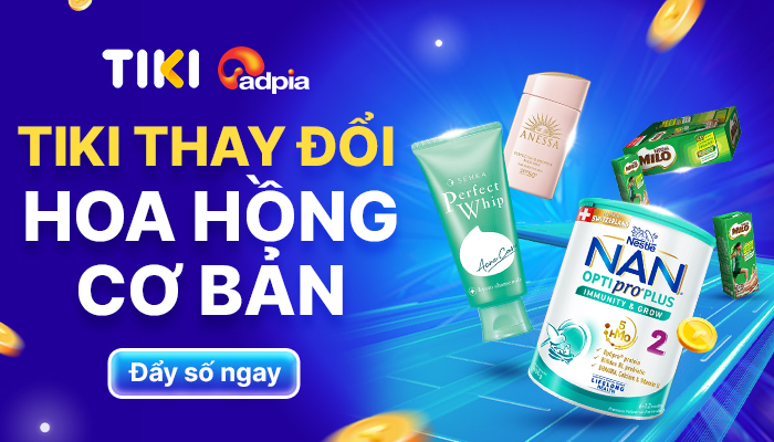[TIKI] Thay đổi hoa hồng cơ bản