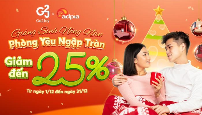 [GO2JOY] Giáng sinh nồng nàn - Phòng yêu ngập tràn