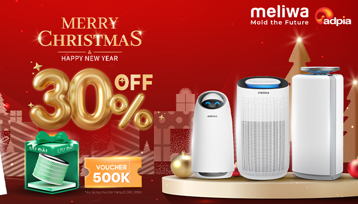[MELIWA] Merry Christmas and Happy New Year - Cuối năm rộn ràng, ưu đãi ngập tràn