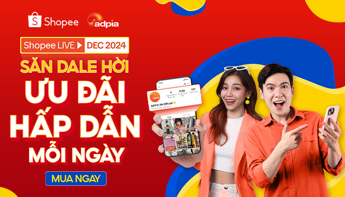 [ADPIA x Shopee] Săn deal hời - Ưu đãi hấp dẫn mỗi ngày