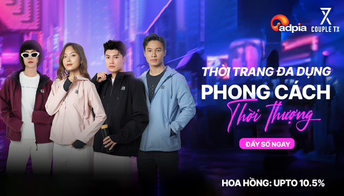 [CHIẾN DỊCH MỚI] Khởi sóng chiến dịch tiếp thị liên kết Thời trang Việt Couple TX
