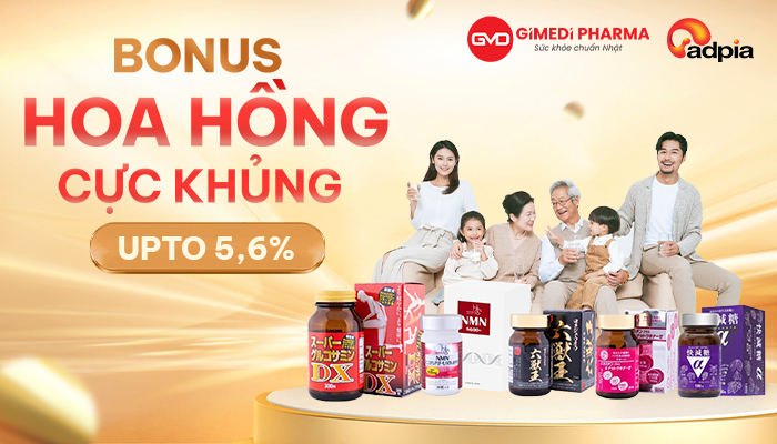 [GIMEDI] Bonus ngất ngây, đẩy ngay số lớn