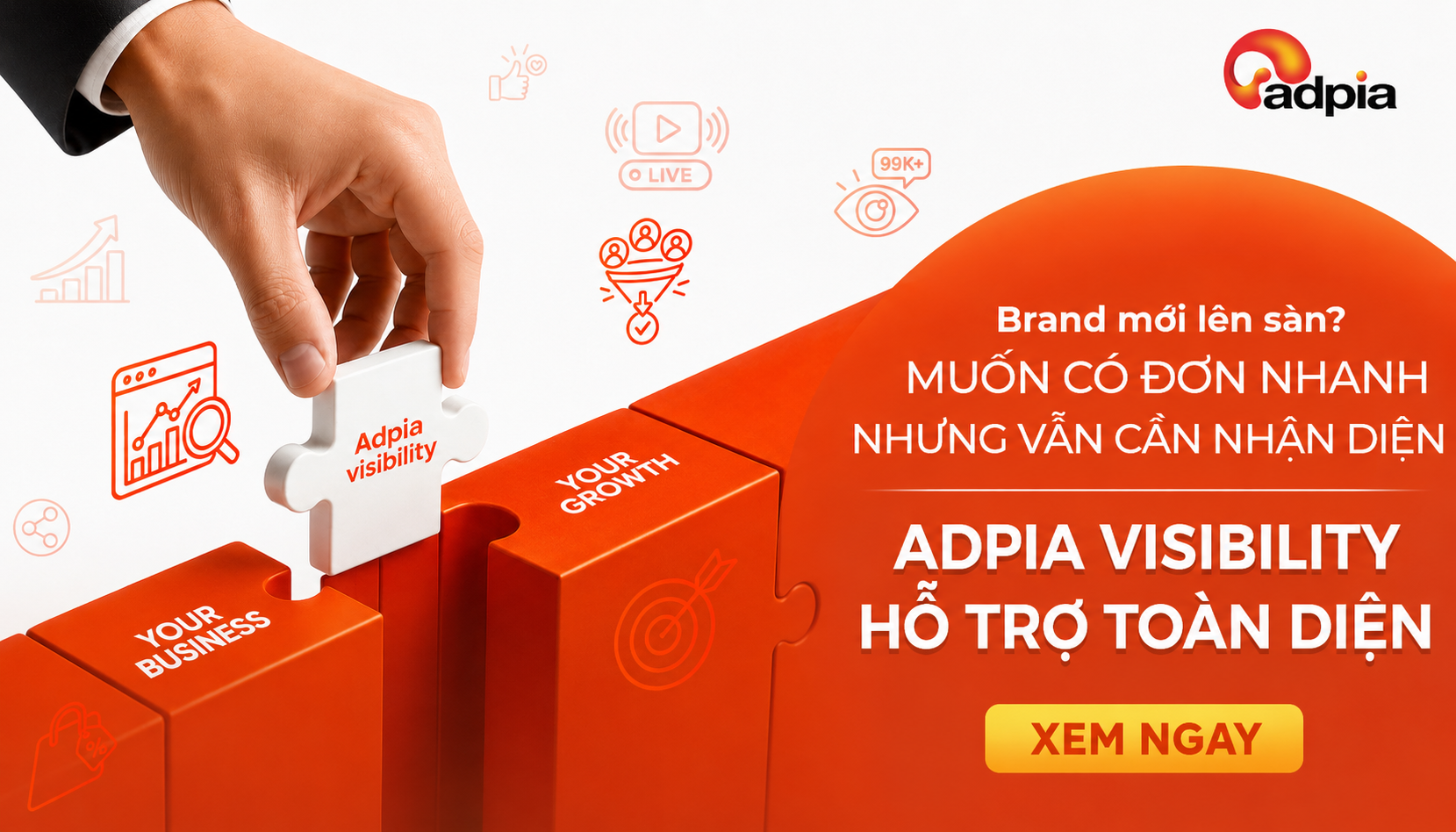 Adpia Visibility: Giải Pháp Tăng Nhận Diện & Traffic Shopee Cho Brand