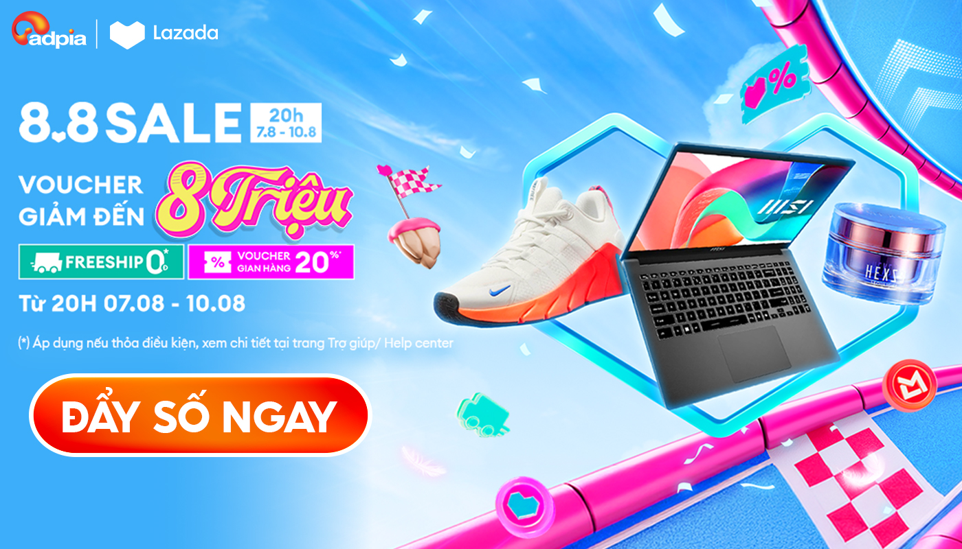 Lazada 8.8 Big Sale: Cơ hội bứt phá doanh thu dành cho Publisher Affiliate